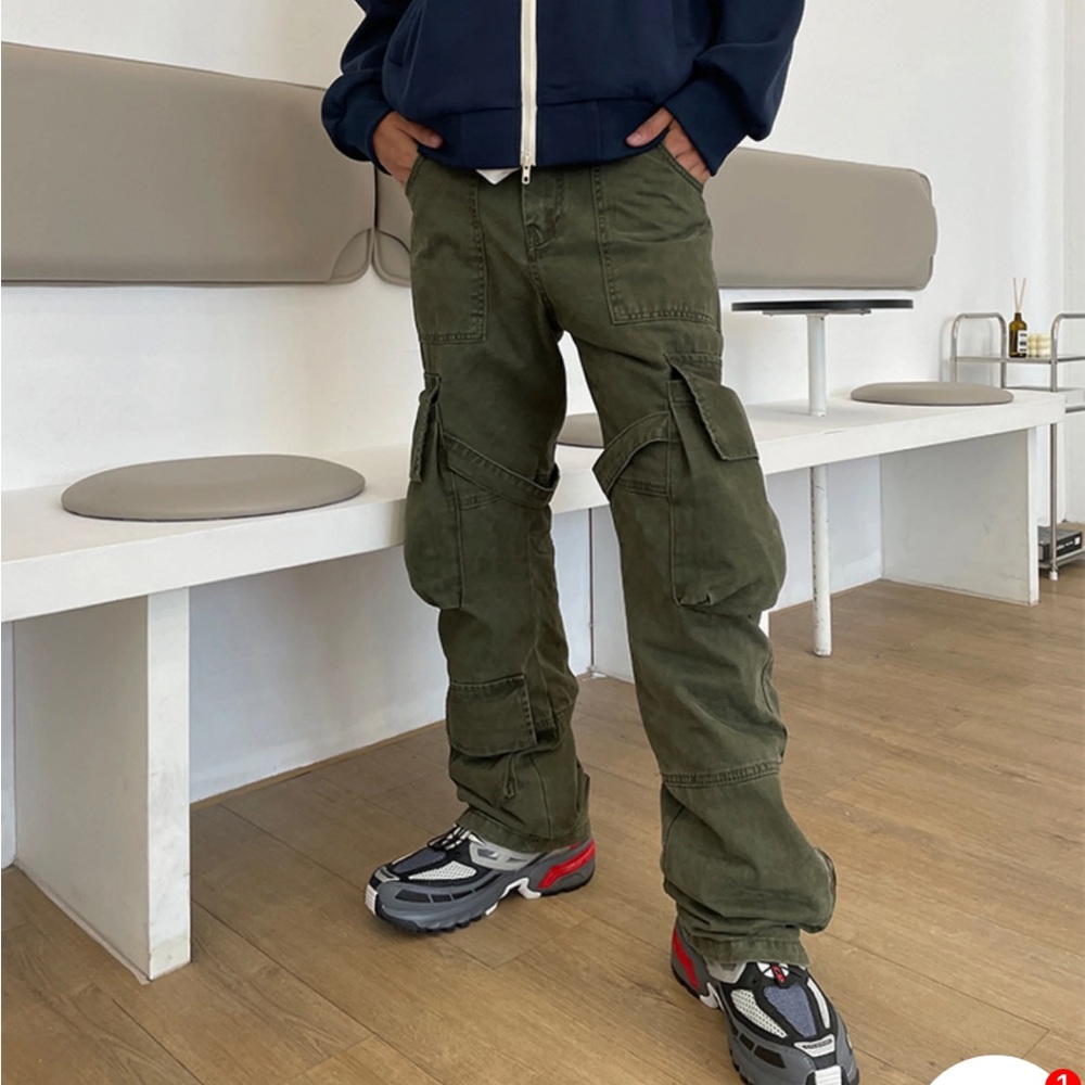 Twillmkt Green cargo pants
